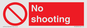 No shooting